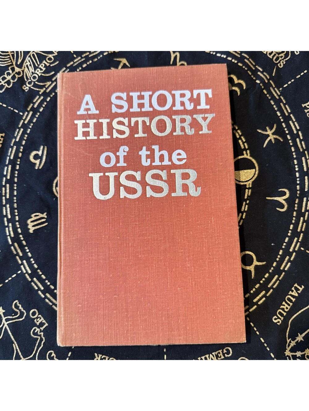 VTG A Short History of the USSR 1st Ed 1972 Printed In Soviet Rare Illustrations